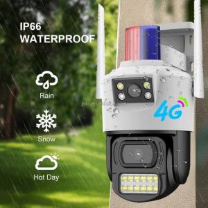 دوربین مداربسته اسپید دام دولنز مدل SC07G-4G کیفیت ۶ مگاپیکسل