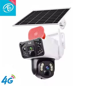 دوربین اسپید دام خورشیدی سیمکارتی دو لنز O-KAM Pro مدل TP33